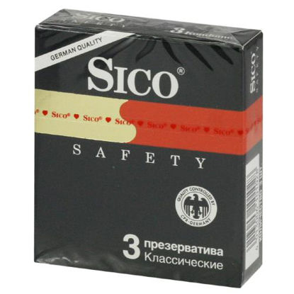 Світлина Презервативи Sico safety (Сіко сафеті) класичні №3